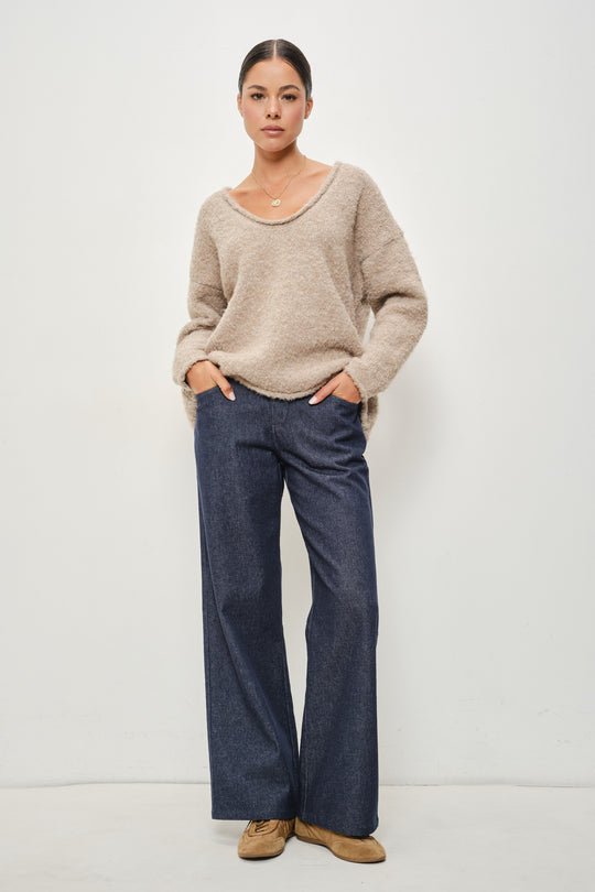 Danielle V-neck Sweater