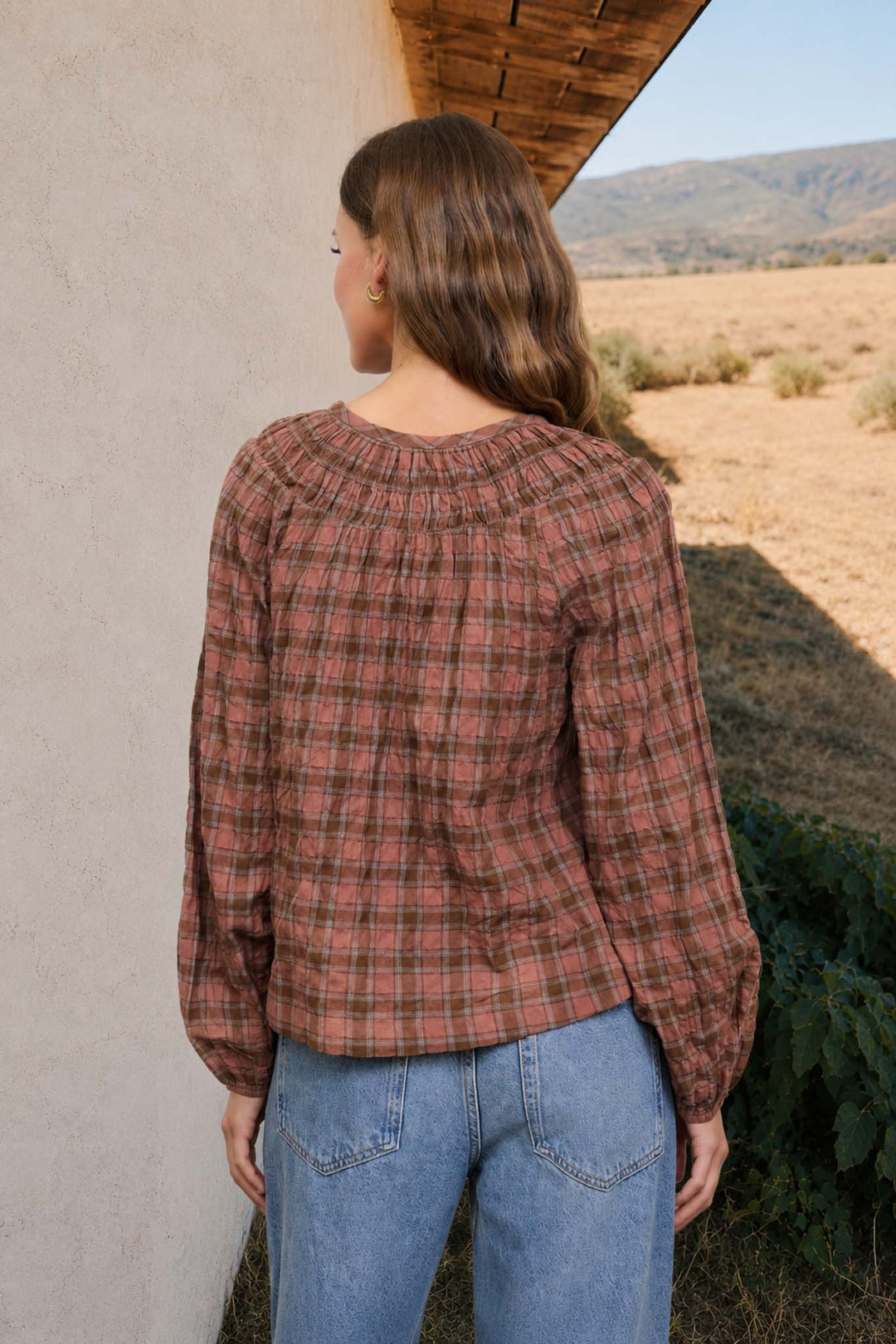 Jordan Plaid Top