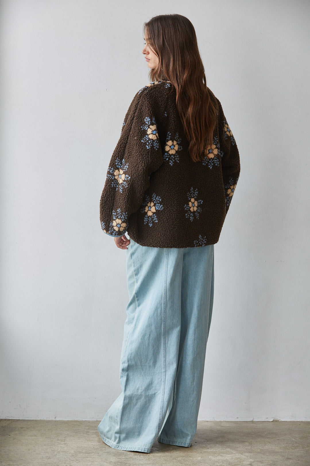 Bramley Floral Sherpa Jacket