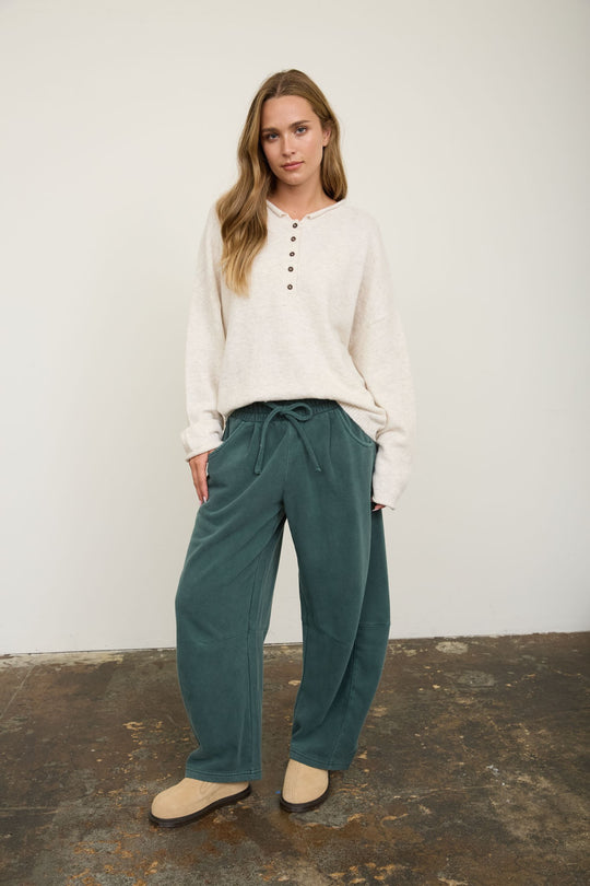 Dahlia Barrel Sweatpants