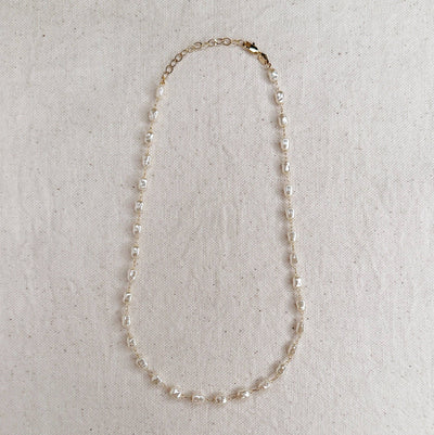 Baroque Pearl Necklace GoldFi