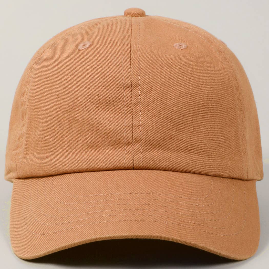 Stone Washed Baseball Cap