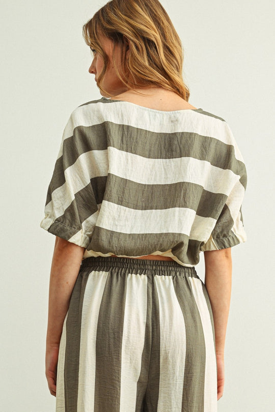 Callie Striped Top