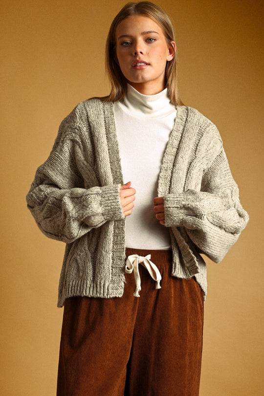 Bowie Cable Cardigan