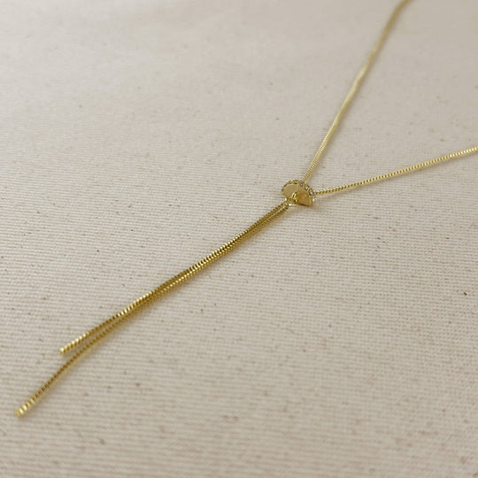 18k Gold Filled Tassel Necklace - Beloved Boutique 