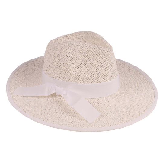 Fedora 3.5" Flat Brim Hat