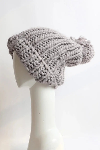 Chunky Cable Knit Beanie