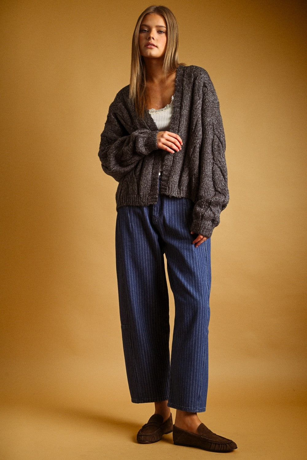 Bowie Cable Cardigan