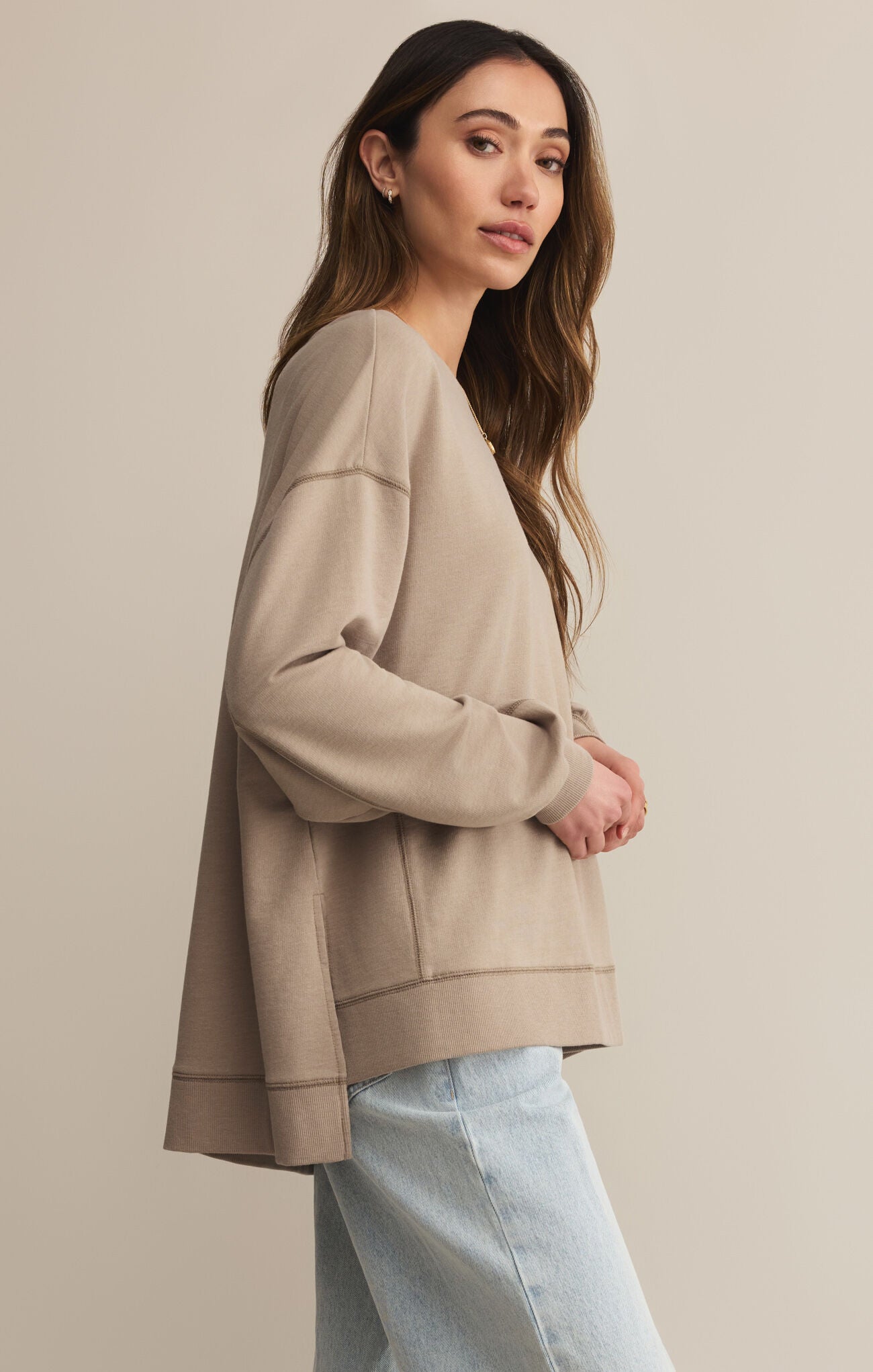 Modern Weekender Top
