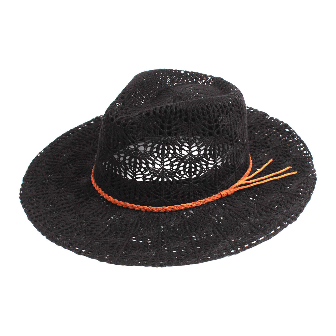 Open Weave Fedora Hat