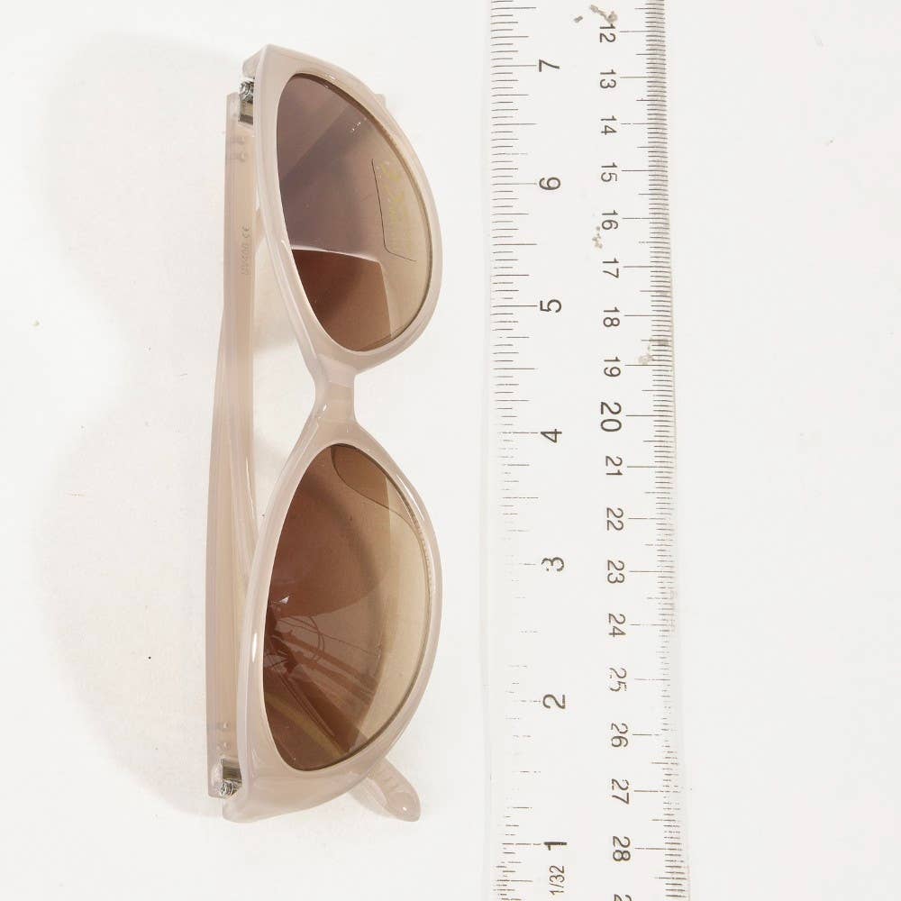 Slim Cateye Uv400 Sunglasses Set - Beloved Boutique 