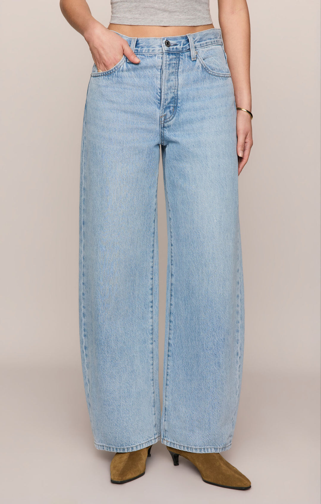 The Show Off Bowed Denim