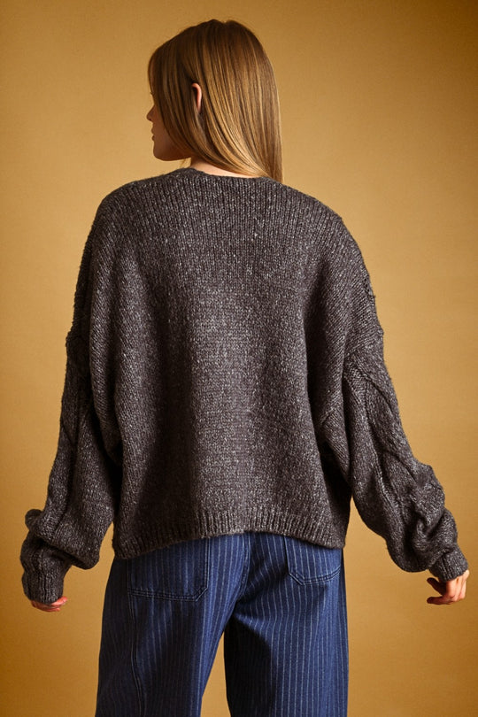 Bowie Cable Cardigan
