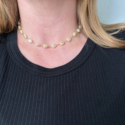 Fancy Baroque Necklace GoldFi