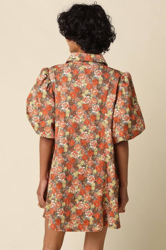 Lara Floral Mini Dress