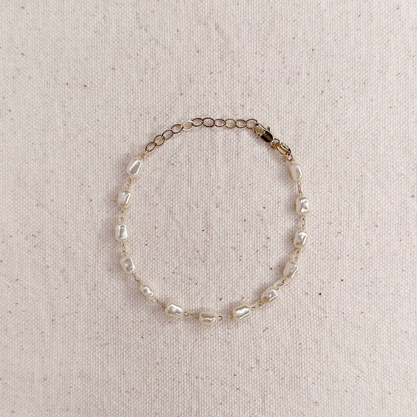 Baroque Pearl Bracelet GoldFi