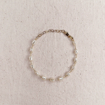 Baroque Pearl Bracelet GoldFi