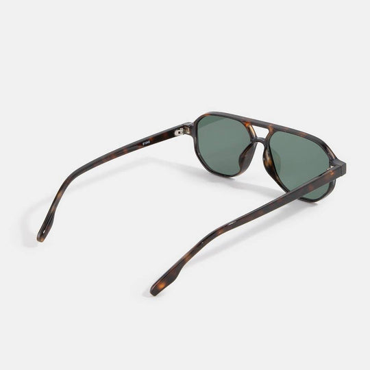 Retro Aviator Double Bridge Sunglasses Set - Beloved Boutique 