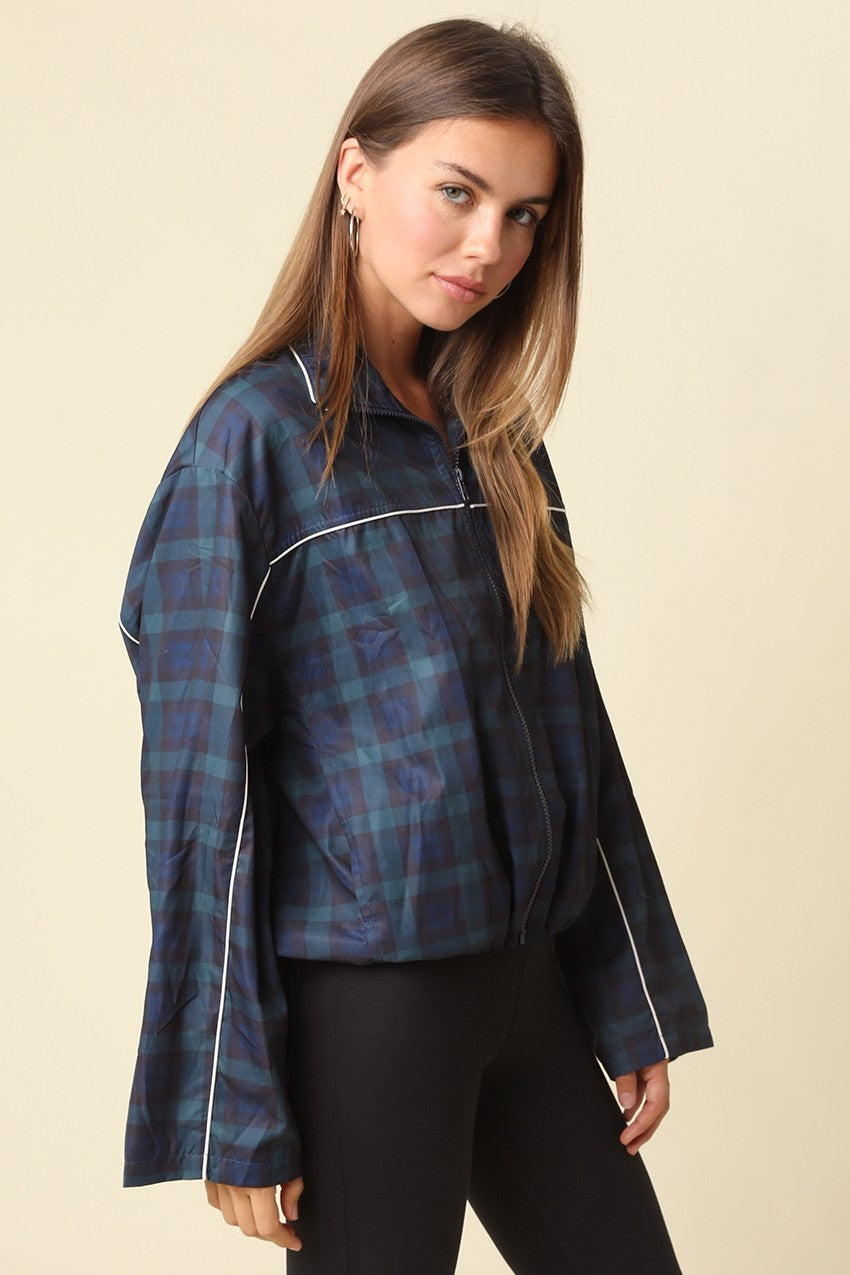 Millie Plaid Jacket