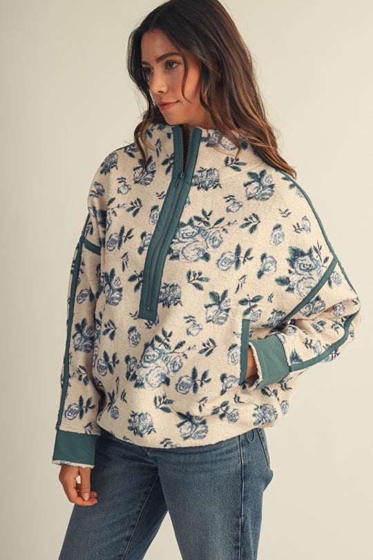 Rose Sherpa Jacket