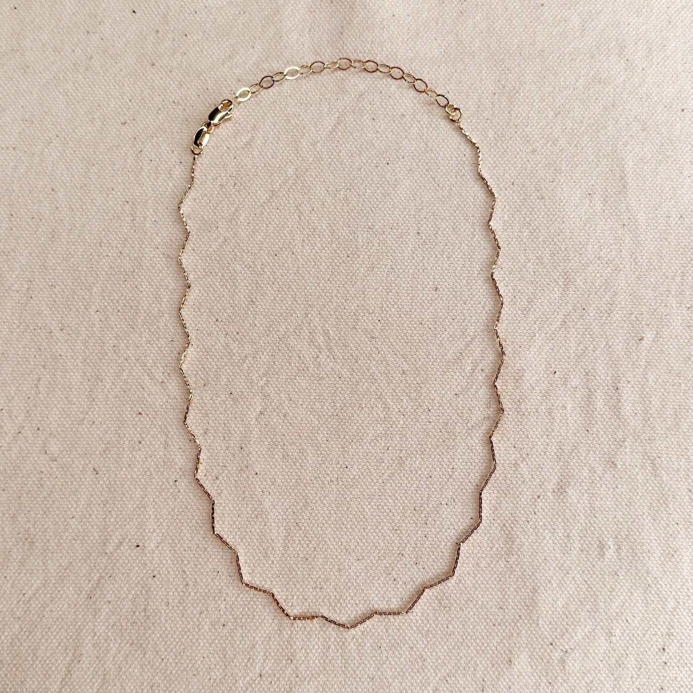 Zig Zag Choker GoldFi