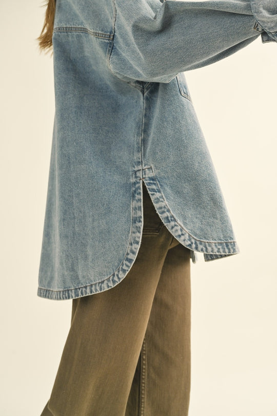 Warrant Denim Jacket - Beloved Boutique 