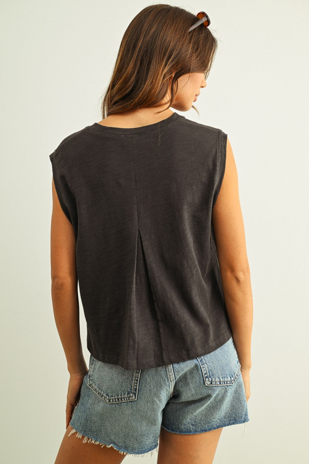 Bryce Slub Top - Beloved Boutique 