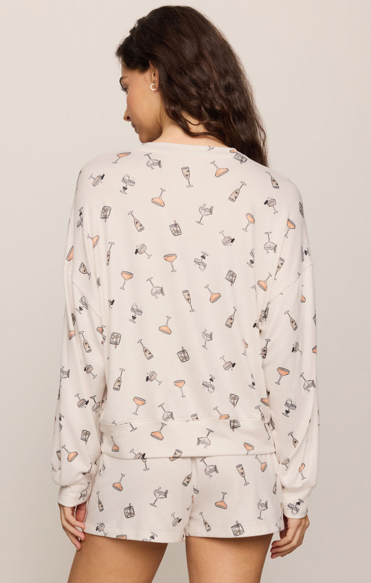 Ella Cocktail LS Top