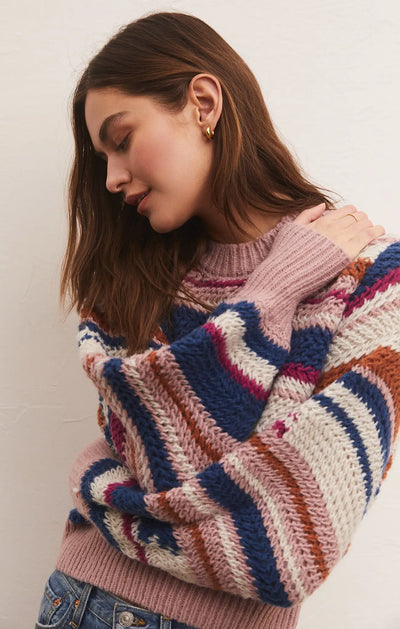 Asheville Stripe Sweater