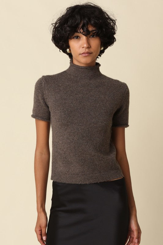 Alani Mock Neck Top