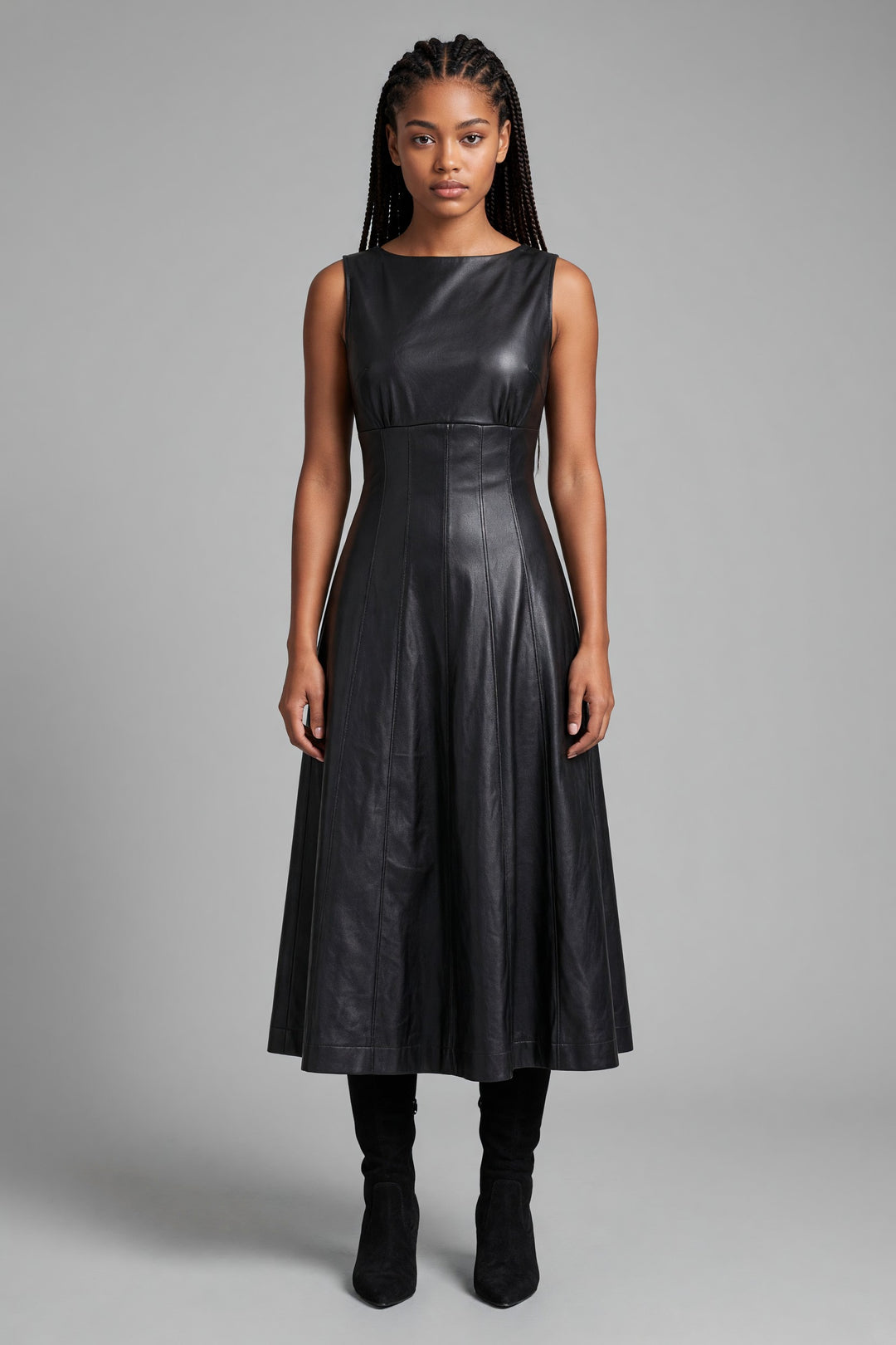 Rexi Faux Leather Dress