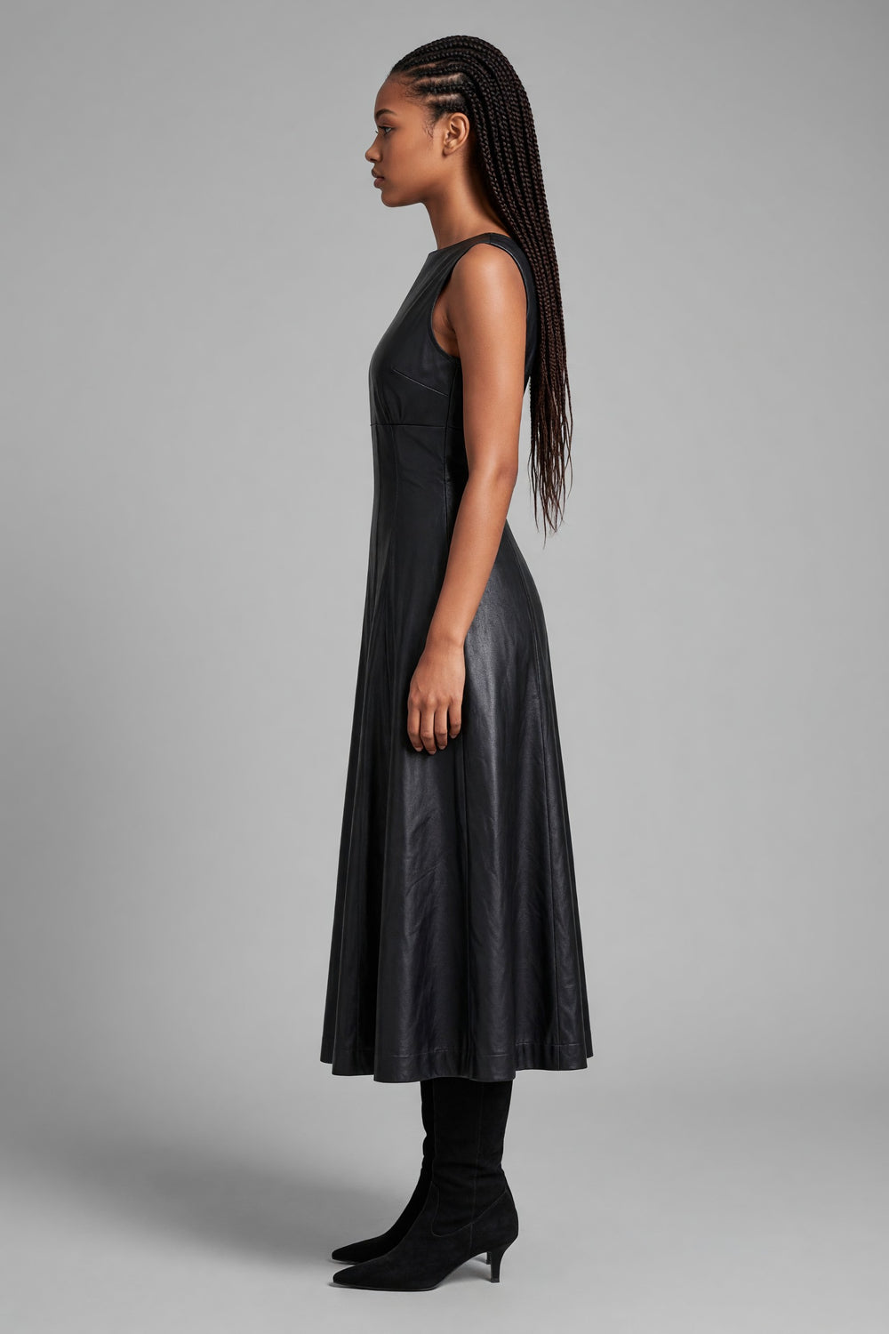 Rexi Faux Leather Dress