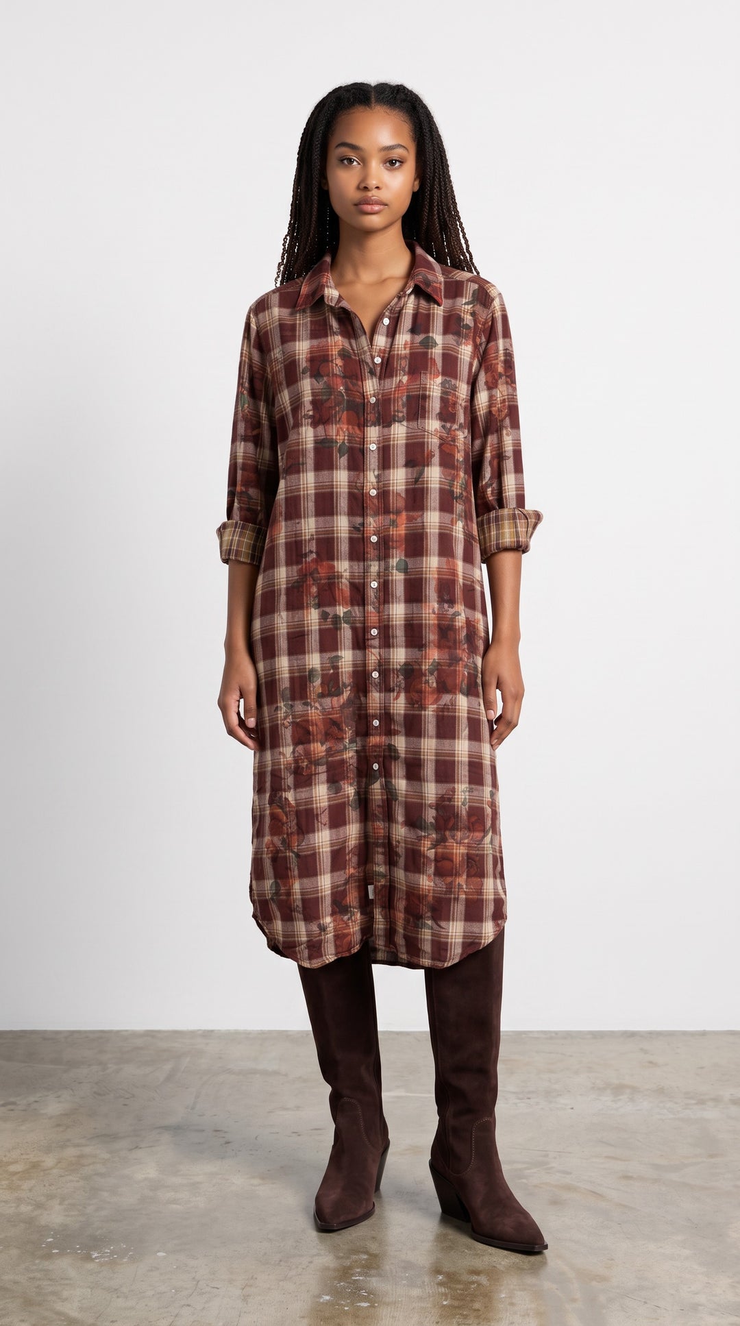 Galina Shirt Dress