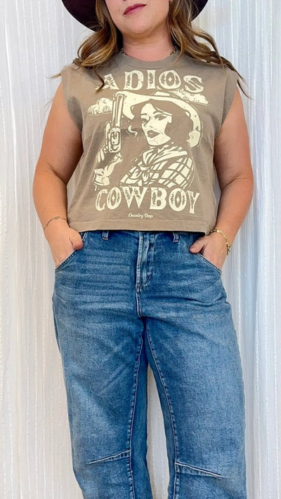 Adios Boxy Muscle Top Country Deep
