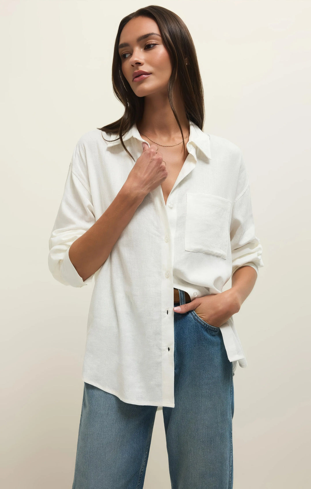 Alfie Button Up Shirt - Beloved Boutique 
