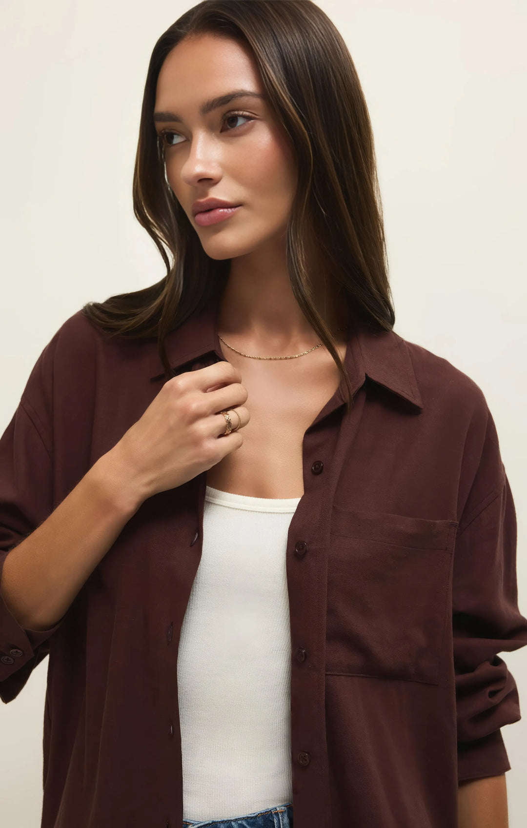 Alfie Button Up Shirt - Beloved Boutique 
