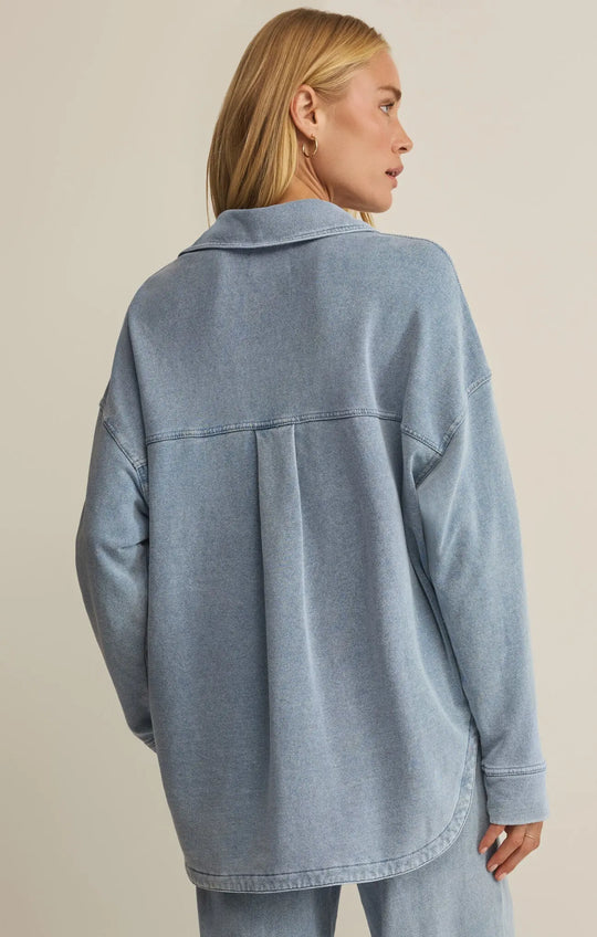 All Day Knit Denim Jacket Z Supply