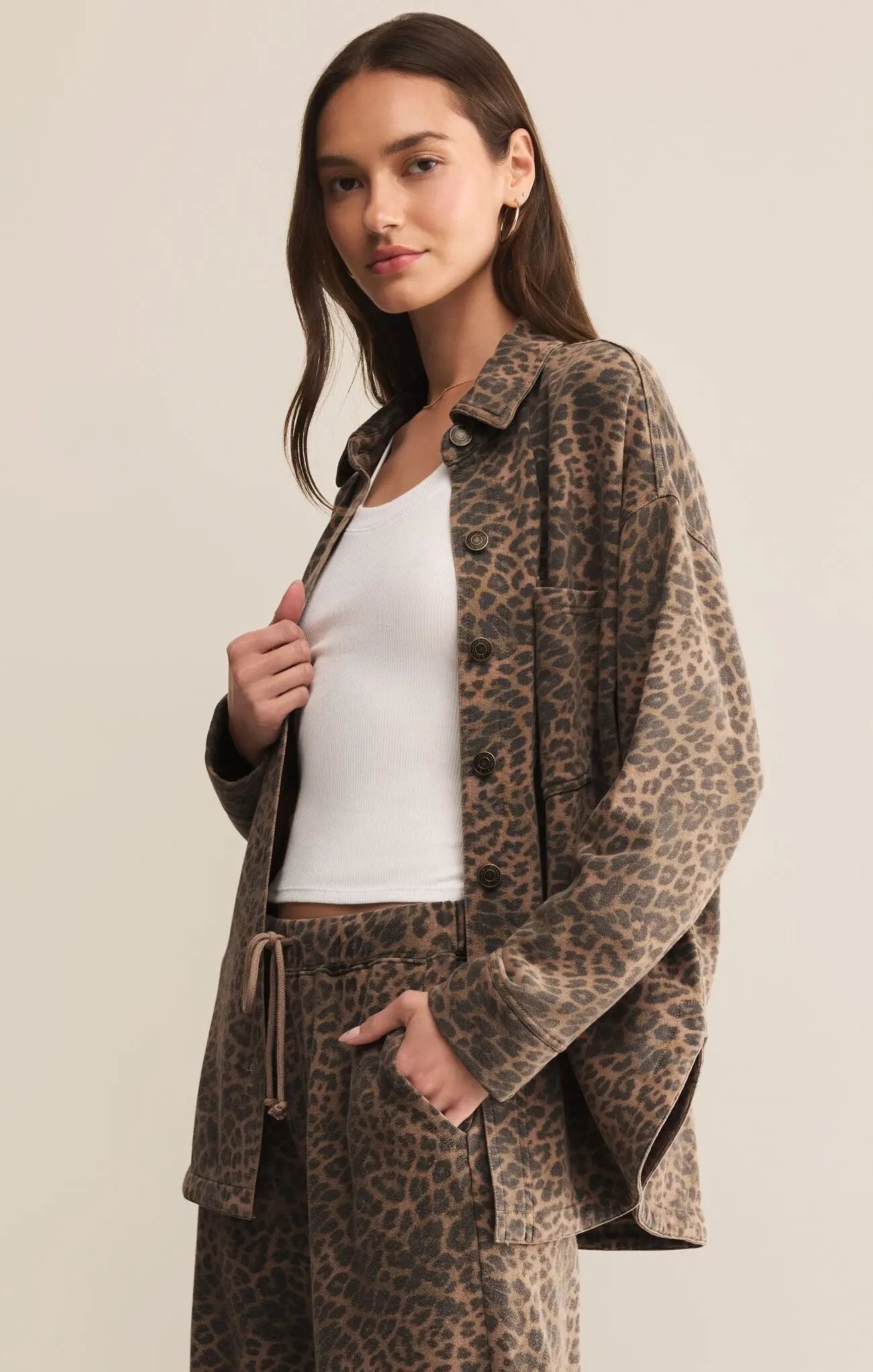 All Day Leopard Jacket - Beloved Boutique