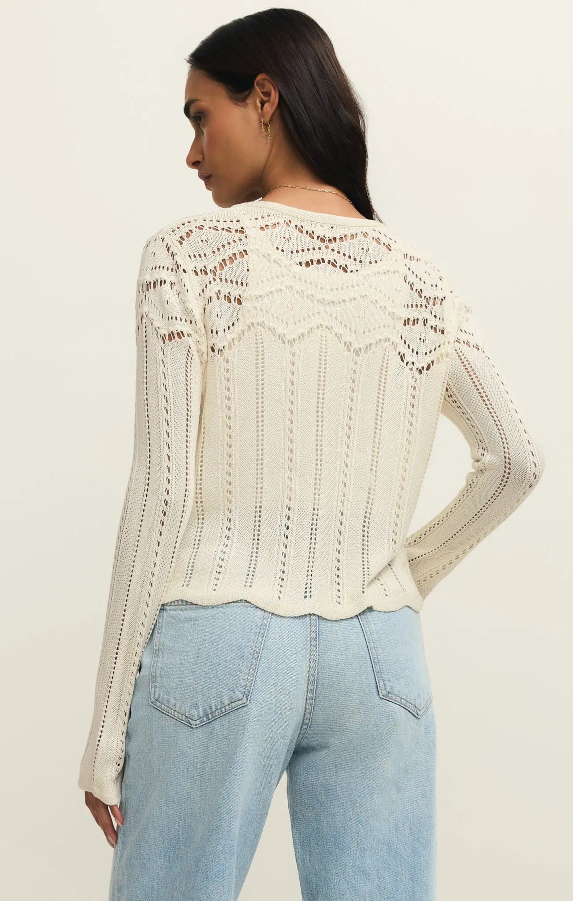 Alycia Crochet Sweater Beloved Boutique Alycia Crochet Sweater Beloved Boutique