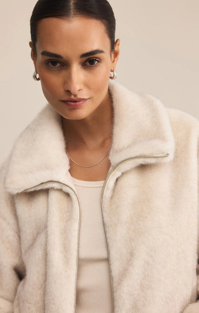 Amethyst Faux Fur Jacket Z Supply