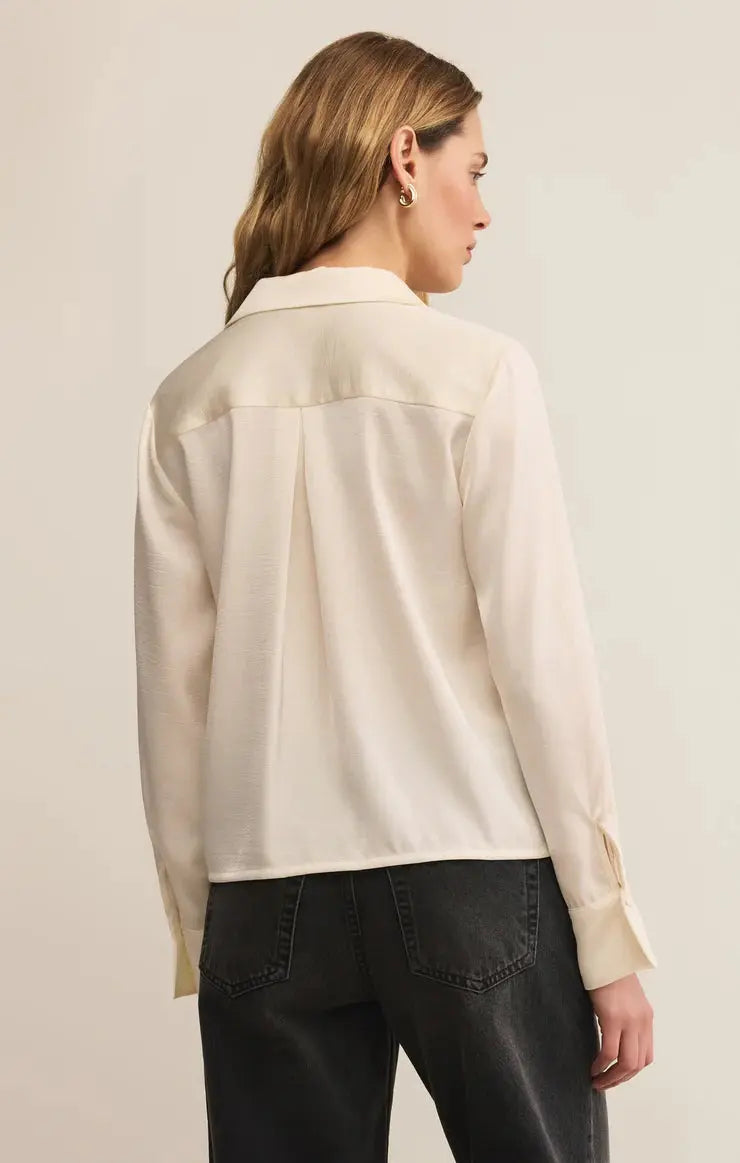 Ana Satin Top Z Supply