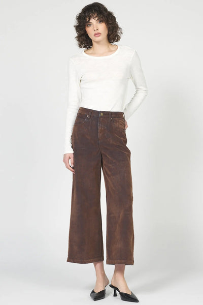 Audrey Wide Leg Cropped Denim Dear John Denim