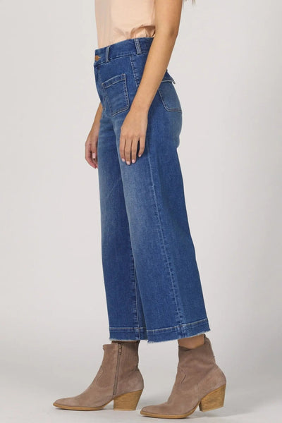 Audrey Wide Leg Denim - Beloved Boutique