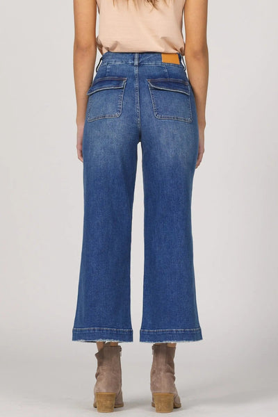 Audrey Wide Leg Denim - Beloved Boutique