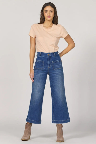 Audrey Wide Leg Denim - Beloved Boutique