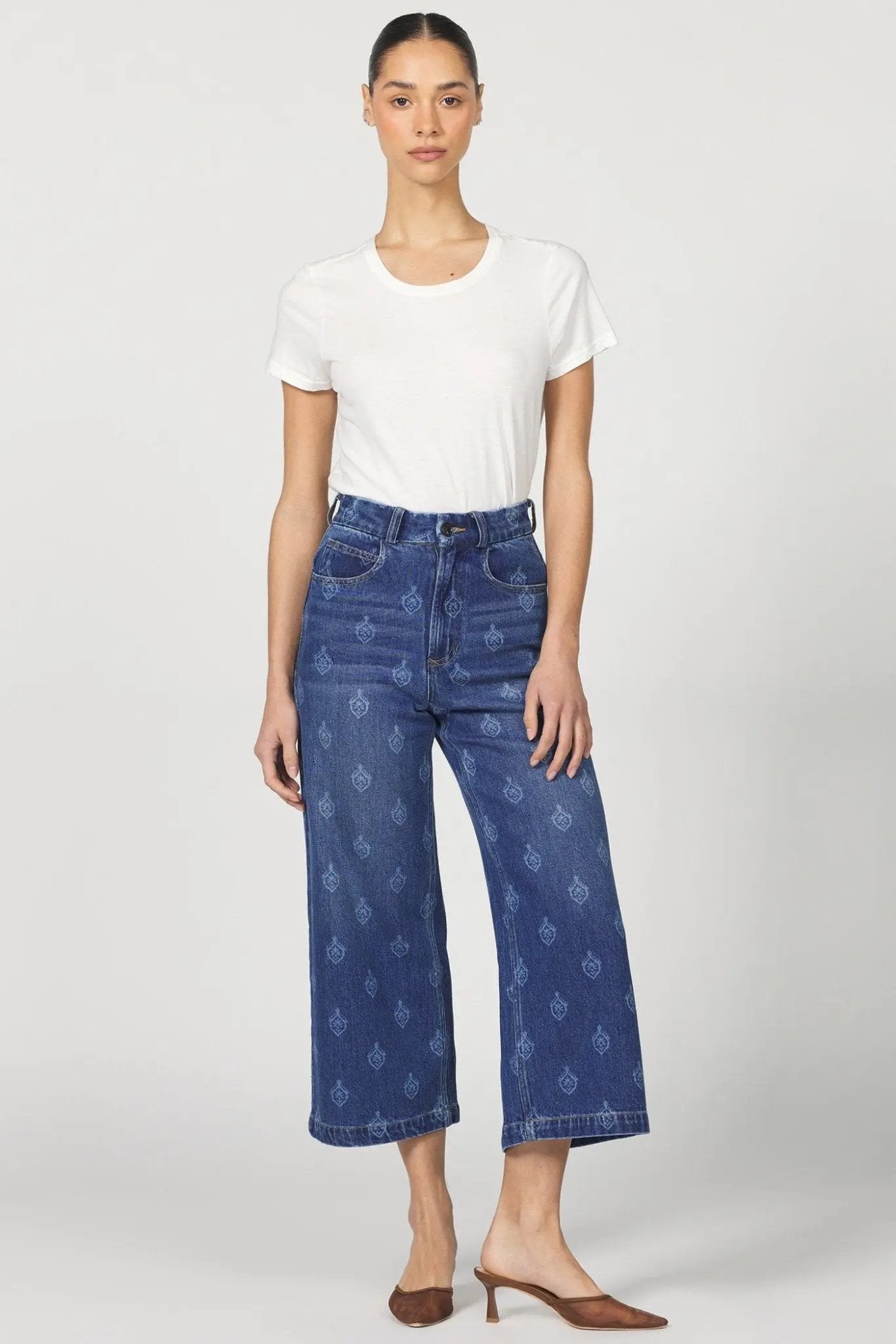 Audrey Wide Leg Denim - Beloved Boutique