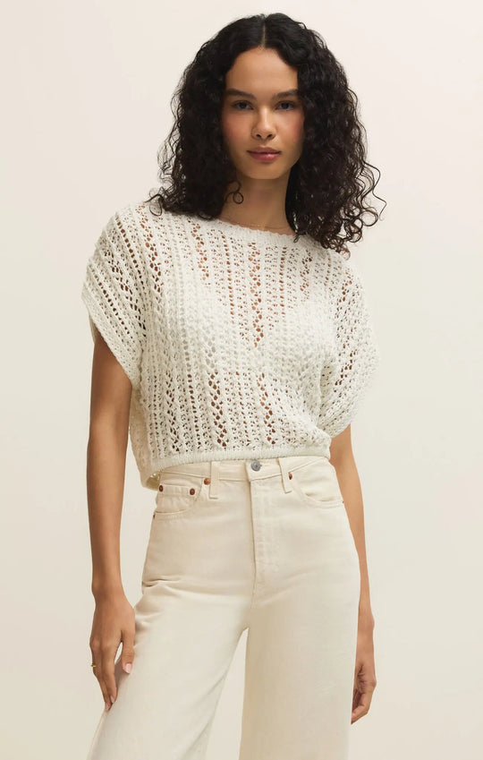 Ballast Crochet Top - Beloved Boutique 