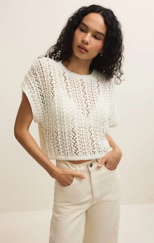Ballast Crochet Top - Beloved Boutique 