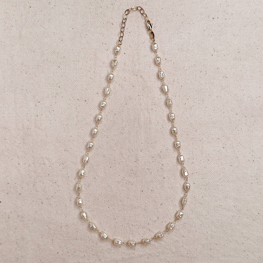 Baroque Pearl Necklace GoldFi