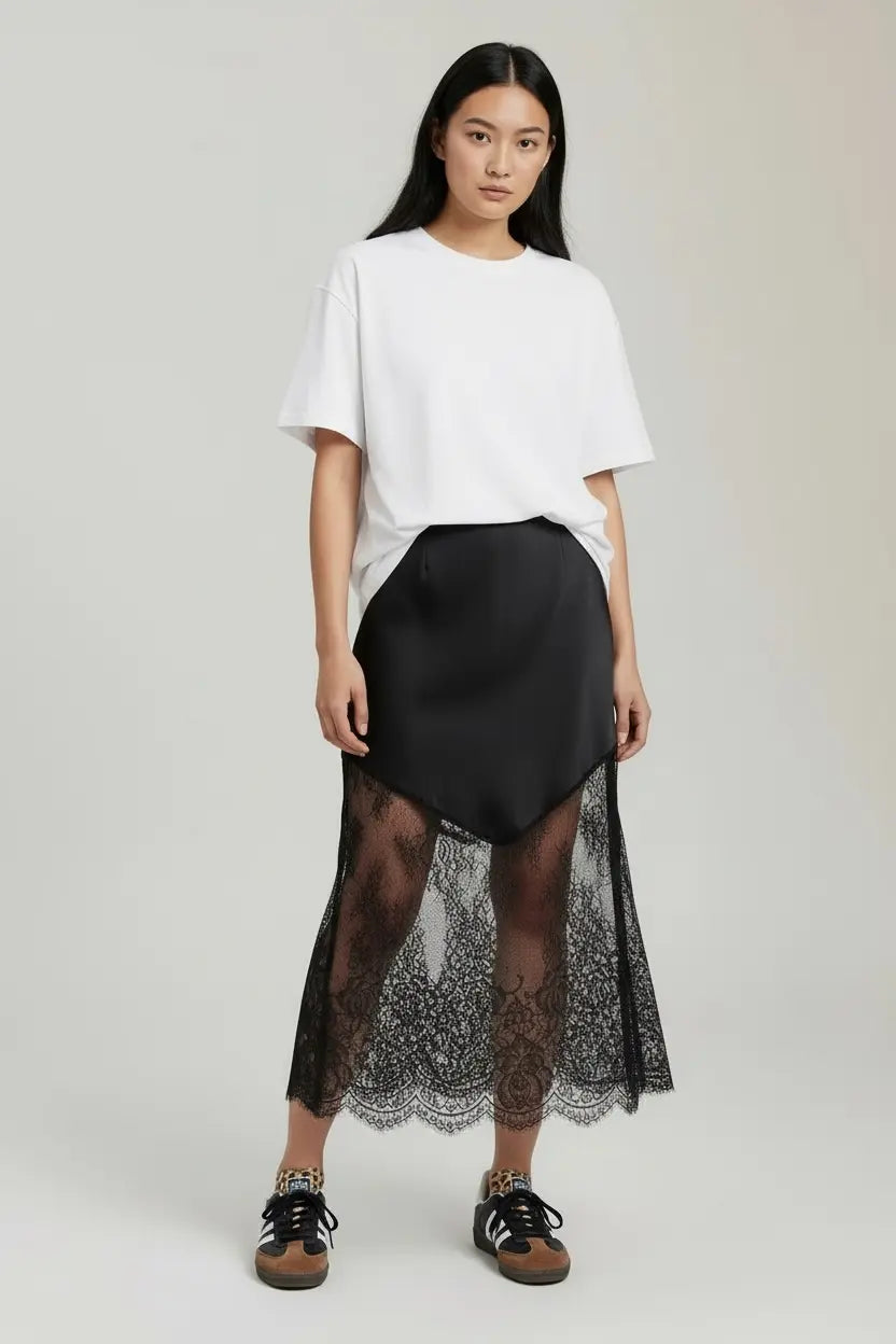 Bondi Lace Skirt - Beloved Boutique 